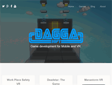 Tablet Screenshot of daggasoft.com
